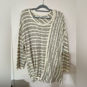 Democracy 3/4 Length Sleeve Sweater